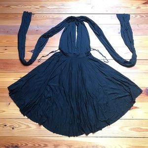 Tart Black Convertible Wrap Dress, NWT, S